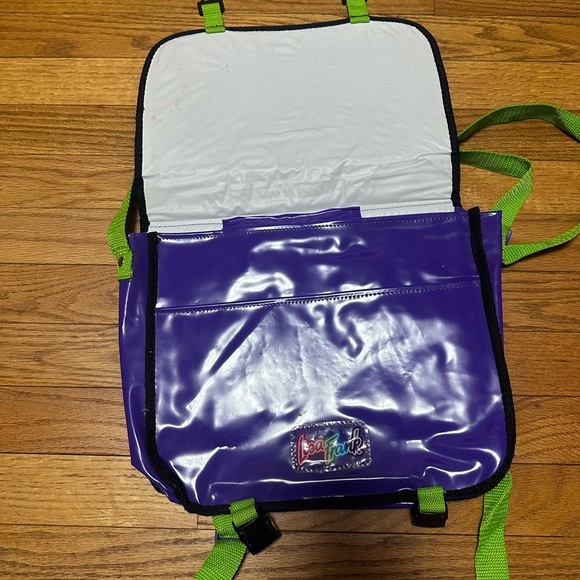 Vintage 90s Lisa Frank Smiley Messenger Bag - Picture 3 of 8